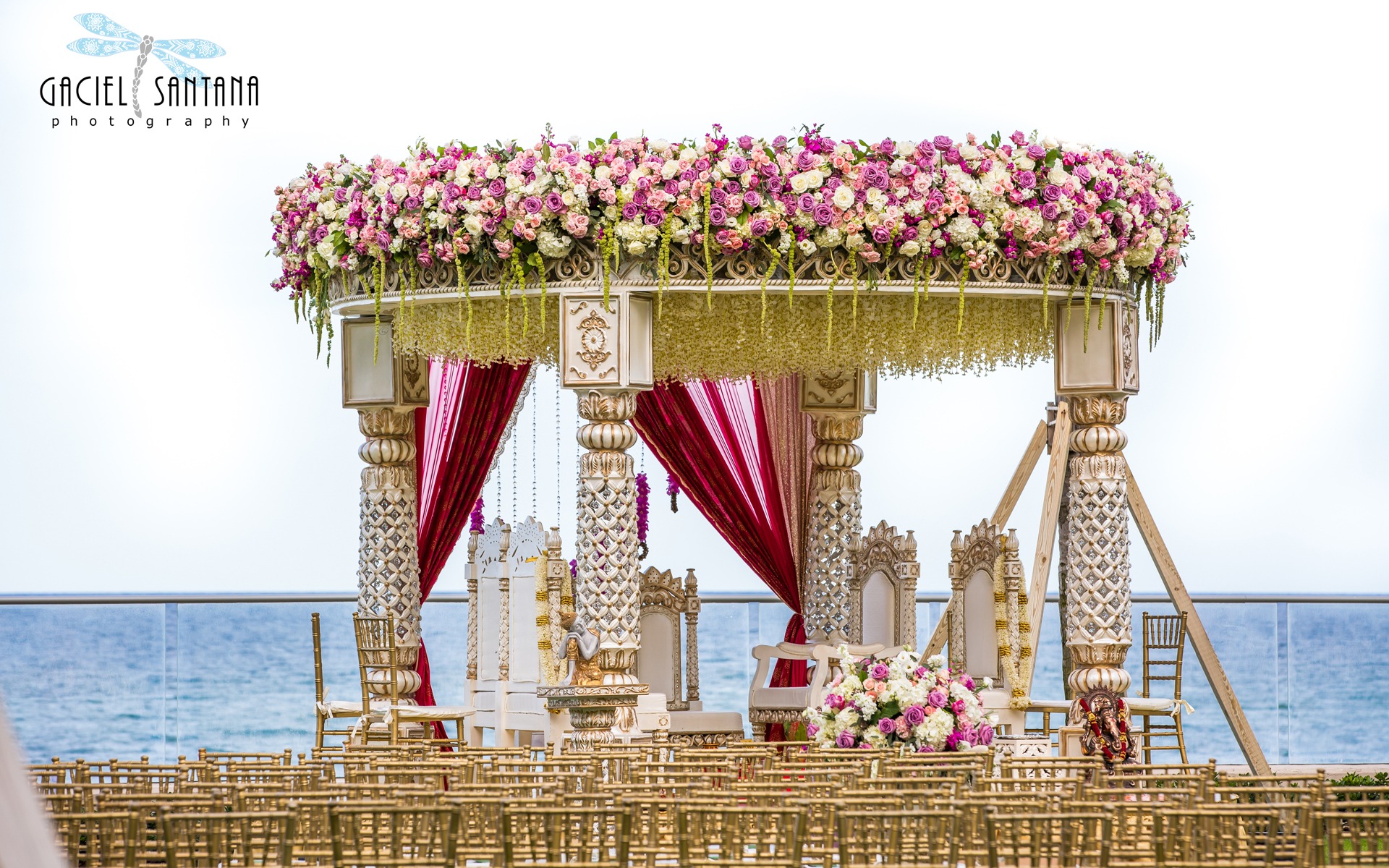Imperial Ceremony Royal Fairytale 1 South Asian Indian Wedding Decor Design Suhaag Garden Florida