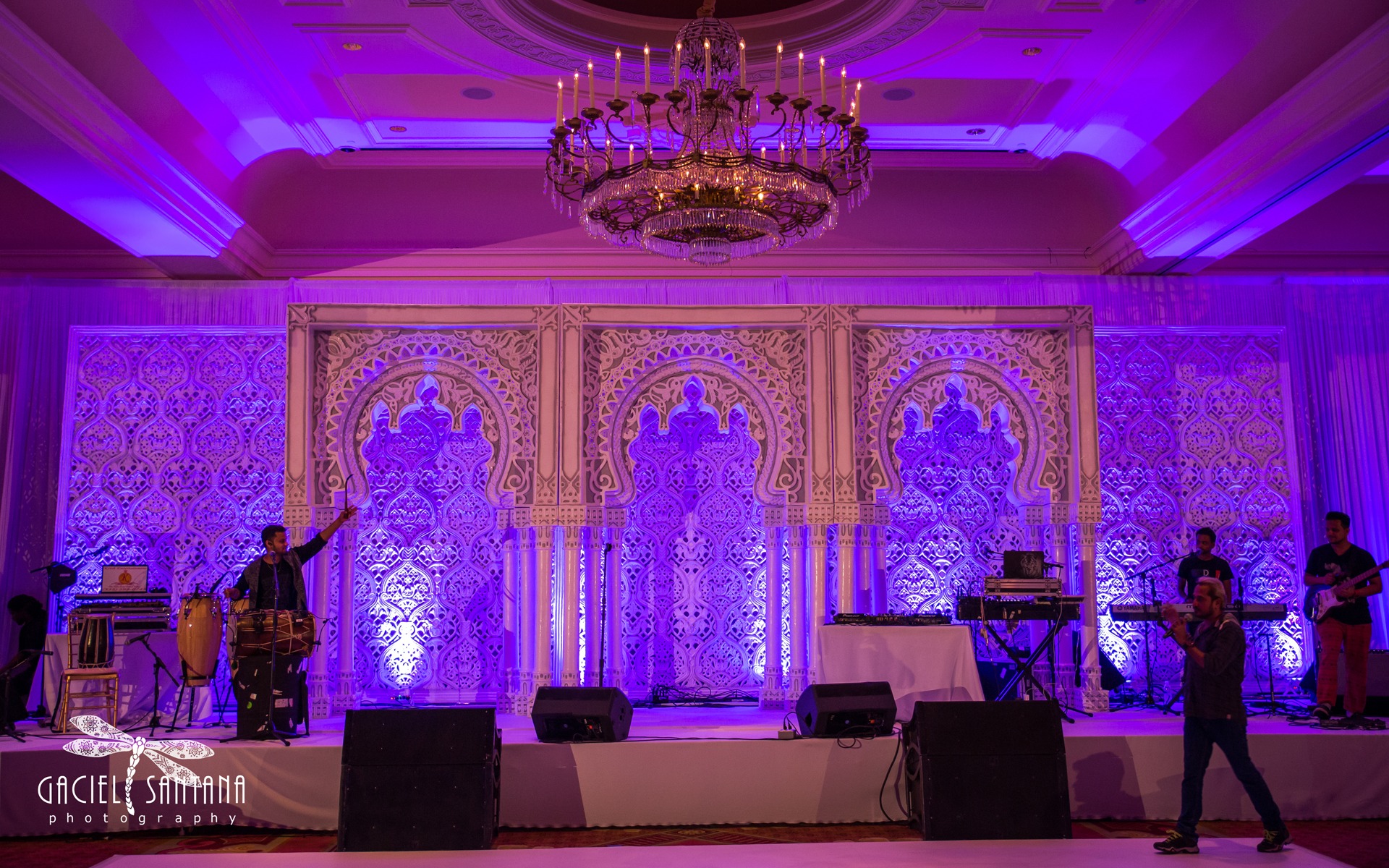 Ornate Sangeet Bollywood Glam 1 South Asian Indian Wedding Design Decor Suhaag Garden Florida